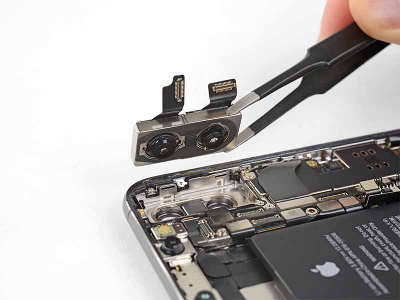 iPhone XS Max arka kamera değişimi çift lens