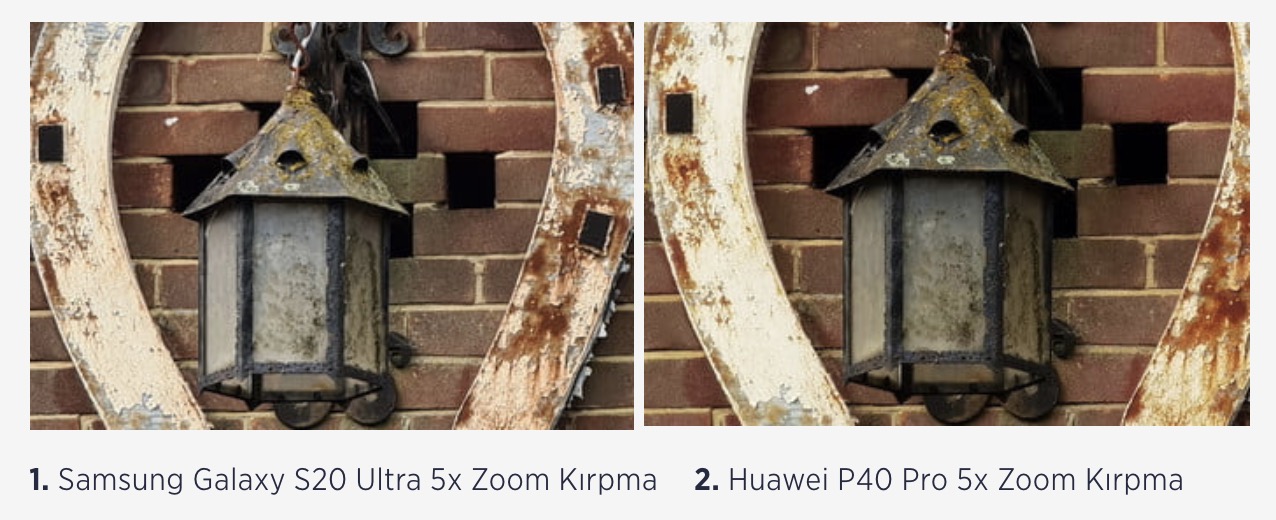 s20 ultra 5x zoom huawei p40 pro kamera karşılaştırma